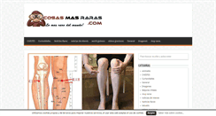 Desktop Screenshot of cosasmasraras.com